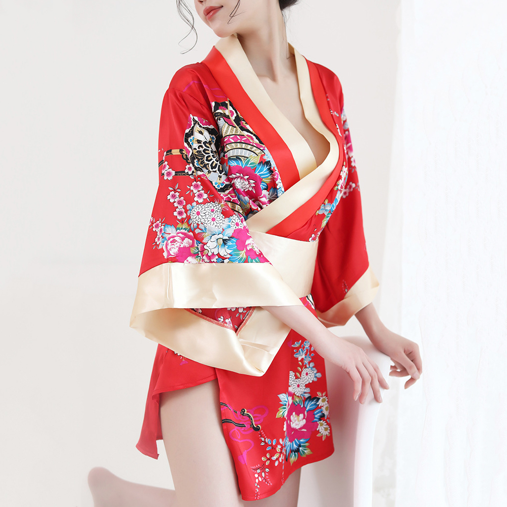 dressing gown, night gowns, kimono dressing gown